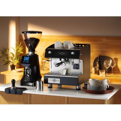 Kávovar Romeo Easy 1 pákový, poloautomatický, černý, Verona, 230V/1800W, 375x530x(H)485mm | 207598